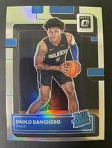 2022-23 Panini optic paolo banchero holo silver RC NBAカード　ホロパラレルルーキーカード　バンケロ　大活躍！_画像1