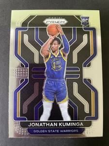 2021-22 Panini prizm jonathan kuminga RC ルーキーカード　NBAカード　カリーの後輩　表面薄い擦れ傷あり