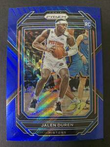 2022-23 Panini prizm jalen duren blue wave RC アジア限定パラレルルーキーカード　NBAカード　大活躍！