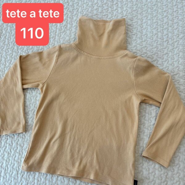 tete a tete タートルネック キッズ 長袖 110