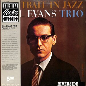 249869 BILL EVANS TRIO / Portrait In Jazz(LP)