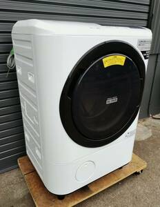 52[ Aichi store * cleaning settled ]2019 year made * Hitachi laundry 12.0kg dry 6.0kg drum type laundry dryer big drum eco sensor system right opening BD-NV120CE6R