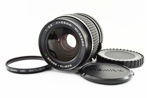 【美品】マミヤ Mamiya Sekor C 55mm f/2.8 広角 中判レンズ M645 1000S Super Pro TL 動作確認済み！2061109