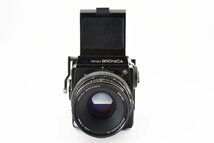 【美品】ブロニカ Bronica SQ 6x6 中判カメラ Zenzanon S 80mm f/2.8 レンズセット！動作確認済み！2071069_画像4