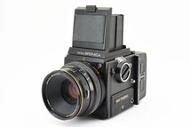 【美品】ブロニカ Bronica SQ 6x6 中判カメラ Zenzanon S 80mm f/2.8 レンズセット！動作確認済み！2071069_画像3