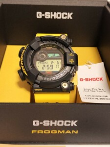 ☆ CASIO カシオ G-SHOCK フロッグマン Love The Sea And The Earth コラボレーションモデル GW-8200K-9JR 未使用品☆ ★送料無料★