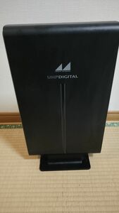 日本アンテナ 地デジ薄型室内アンテナ UDF80 黒 