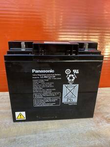 Panasonic パナソニック バッテリー 12V 17.0Ah/20HR) LC-RD1217P 中古