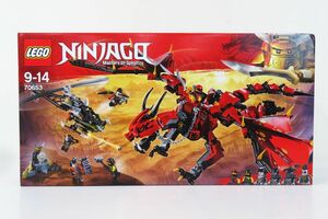 佐百R8028◆未開封品【レゴ/LEGO『ニンジャゴー 伝説のエレメント ドラゴン メリュジーナ 70653』】稀少 おもちゃ/玩具/ブロック/NINJA GO