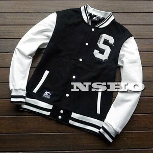 3214【XXL】完売◆STARER メンズ スタジャン系 ジャケットブルゾン アウター トップス