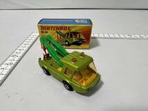 箱付 美品 1972年 マッチボックス スーパーファスト №74 当時物 ビンテージ Matchbox Superfast Toe Joe Tow Truck Green ENGLAND_画像1