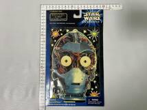 スターウォーズグッズ 当時物 おもちゃ Star Wars Episode 1 Illuminations Glow-in-the-dark C-3PO Action Wall Scene_画像1