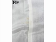 平和屋川間店■本場村山大島紬　亀甲文　着丈161.5cm　裄丈64.5cm　正絹　逸品　B-ag3981_画像7