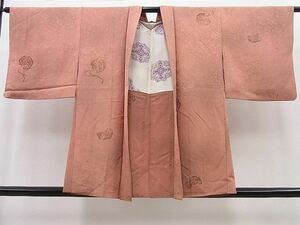 平和屋野田店■羽織　手描き　地紋起こし　鏡裏　暈し染め　逸品　n-pk4900