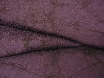 平和屋川間店■上質な小紋　氷割れ文　滅紫色　着丈154cm　裄丈62.5cm　正絹　逸品　A-wj3568_画像1