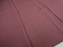 平和屋川間店■上質な色無地　京紫色　逸品　cm1953_画像4