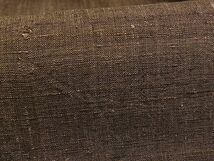 平和屋-こころ店■男性　羽織　色無地　銀煤竹色　正絹　逸品　B-oa8462_画像4