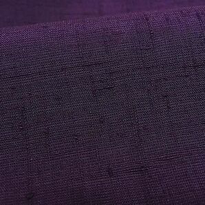 平和屋-こころ店■上質な紬 色無地 滅紫色 着丈155cm 裄丈63cm 正絹 逸品 B-oa8340の画像4