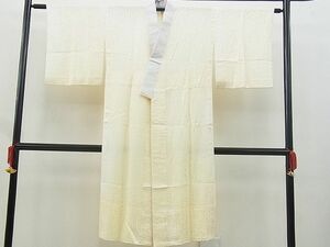 平和屋野田店■上質な長襦袢　無双仕立て　菊尽くし　暈し染め　逸品　n-gh5799