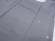 平和屋2■訪問着　舞桜　暈し染め　金彩　鬼しぼ縮緬　逸品　1wb1118_画像8