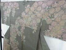 平和屋2■訪問着　駒刺繍　舞蝶辻が花　暈し染め　金彩　逸品　1wb1139_画像3