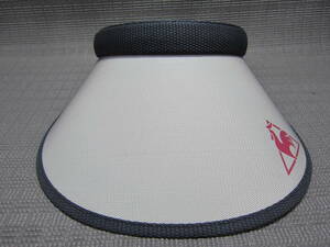 le coq sportif Le Coq широкий козырек колпак шляпа серый × темно-синий 56~58cm S2402A