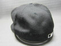 アメリカ製　NEW ERA ニューエラ × ホワイトソックス　THE59/50 DIAMOND COLLECTION　キャップ　帽子　黒　57.7cm　7 1/4　S2402C③_画像2