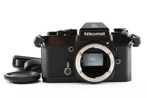 ★良品　動作確認済★ NIKON ニコン Nikomat EL ブラック フィルムカメラ　モルト新品交換済 防湿庫管理　#B170