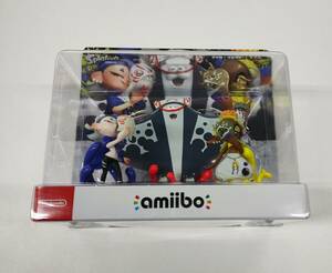 ●未開封 送料無料●amiibo すりみ連合セット フウカ／ウツホ／マンタロー アミーボ 