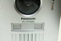 TH01317　Panasonic　VL-VG560L+VL-MGD10　ワイヤレスドアホン　モニターセット　動作確認済　中古品_画像3