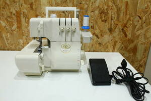 KH02038　JUKI　baby　lock　BUNKA　3500　衣縫人　ロックミシン　通電確認済　動作不可　ジャンク品