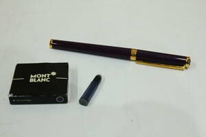 TH02092　MONTBLANC　NOBLESSE　OBLIGE　万年筆　K14　筆記用具　文房具　中古品