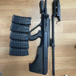 Ghk Aug a3 a2 ガスブローバック gbb マガジン 5つ付き東京マルイ 電動ガン エアガン vfc ksc apfg m4 の画像1