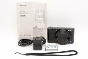 【美品】SONY Cyber-shot DSC-RX100 ソニー デジタルスチルカメラ 1.0型センサー F1.8レンズ搭載 ブラック #4126