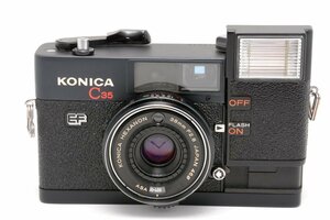 【並品】KONICA C35 EF コニカ コンパクトフィルムカメラ #4097