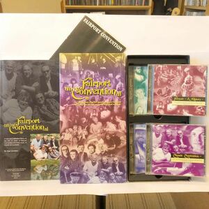 4CD BOX フェアポート・コンヴェンション 国内配給仕様 FAIRPORT unCONVENTIONal, fairport convention, 日本語解説冊子あり、使用感顕著