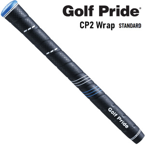 (日本正規品)ゴルフプライド CP2 Wrap スタンダードサイズ ゴルフグリップ コアサイズ60R バックラインなし ブラック