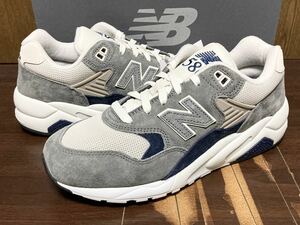 23年製 NEW BALANCE NB MT580 RCB 580 V2 ニューバランス トレイル スニーカー GRAY SUEDE NAVY グレー スエード ネイビー 灰×紺 US8.5