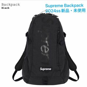 Supreme 2024ss Backpack BLACK