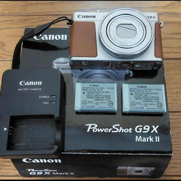 Canon PowerShot G9 X MARKⅡ 純正バッテリー2個