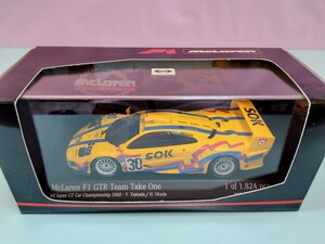 MINICHAMMPSミニチャンプス 1/43 2000年 JGTC 綜警マクラーレン(No.30) 全日本GT選手権 McLaren F1 GTR Team Take One SOKミニカー