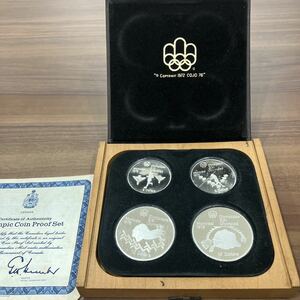 モントリオールオリンピック 記念銀貨 