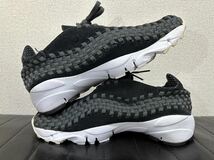 NIKE AIR FOOTSCAPE WOVEN NM US8 26.0ｃｍ 黒 フットスケープ ウーブン ナチュラルモーション アンスラサイト/ホワイト 875797-001_画像5