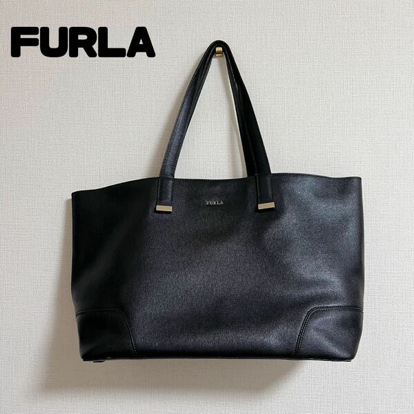 FURLA レザー トートバッグ