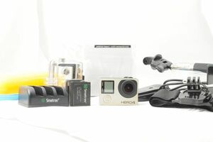 【良品】GoPro ゴープロヒーロー HERO4 ブラックエディション アドベンチャー CHDHX-401-JP…#1058