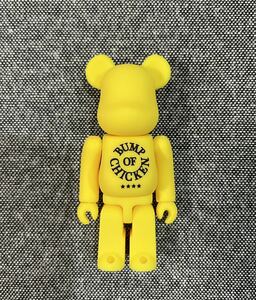 ベアブリック BUMP OF CHICKEN バンプ オブ チキン 黄色 イエロー yellow 100% BE@RBRICK メディコムトイ 