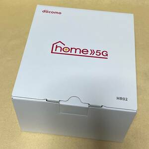 【新品/未使用】dcomo home 5G［HR02］ホームルーター★一括購入★　02072