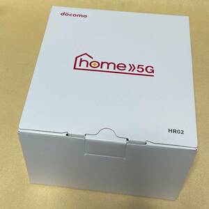 【新品/未使用】dcomo home 5G［HR02］ホームルーター★一括購入★　02036-1