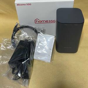 【美品/中古】dcomo home 5G［HR01］ホームルーター★一括購入★　02148