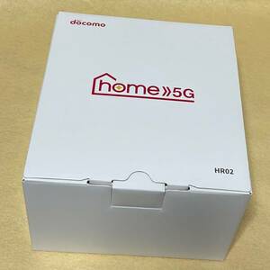 【新品/未使用】dcomo home 5G［HR02］ホームルーター★一括購入★　02243
